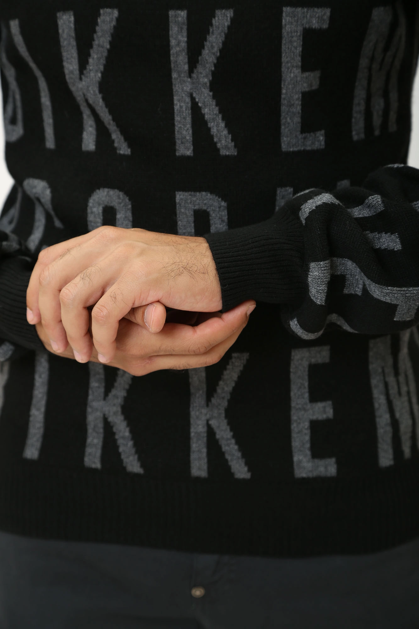 PBMM0377 Джемпер Bikkembergs Черный