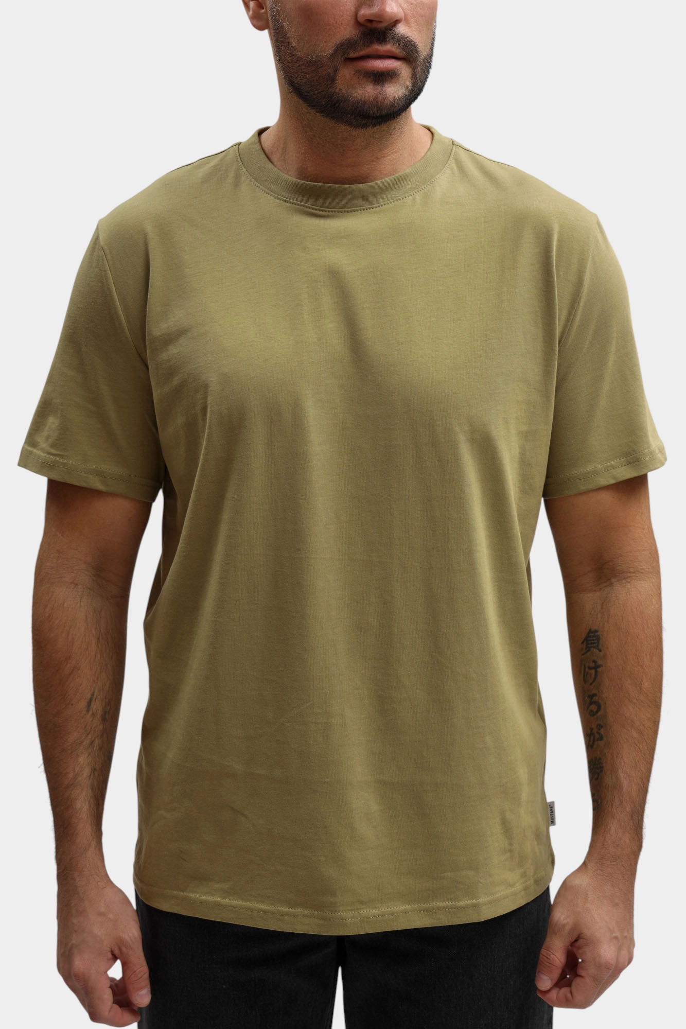 1017377 Футболка Mustang Зеленый