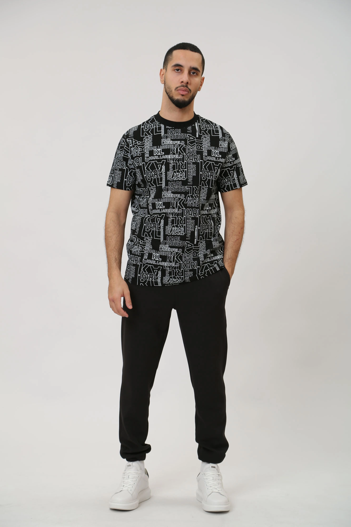 541224_755060 Футболка Karl Lagerfeld Черный