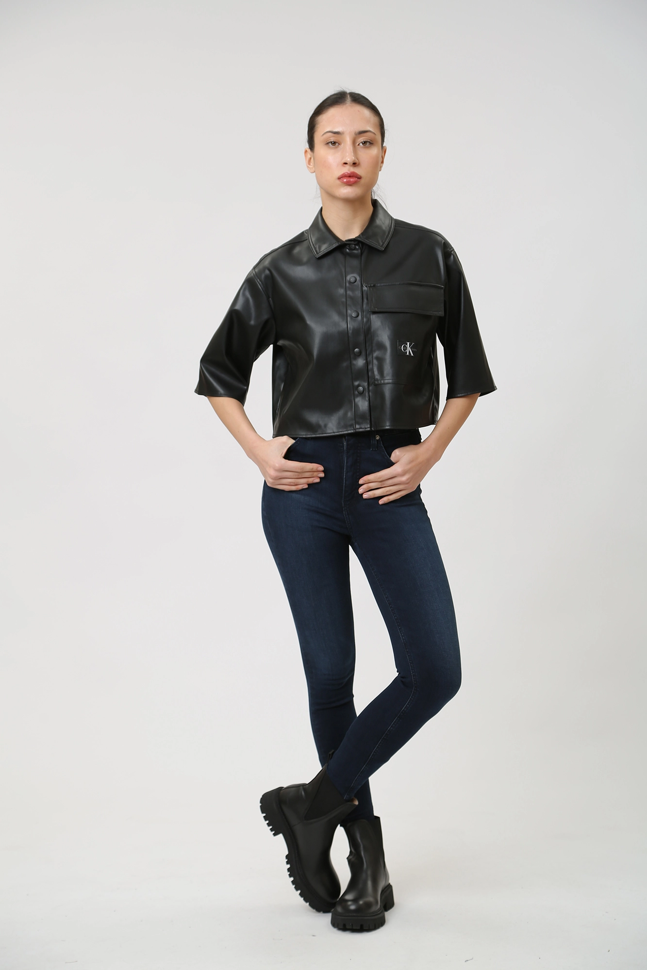 J20J221586 брюки джинсовые calvin klein jeans 