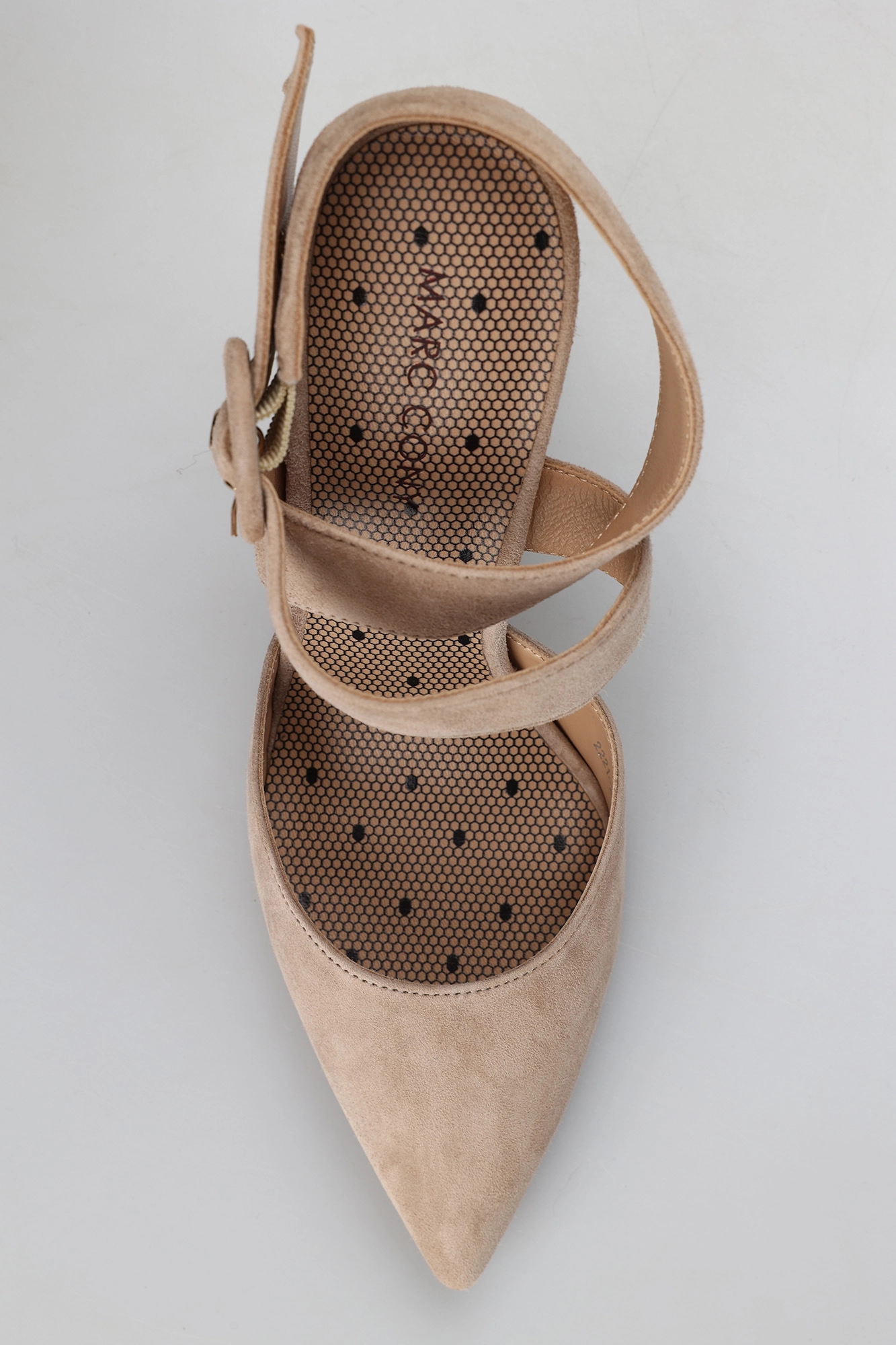 2221-219-38 Босоножки на каблуке Marc Cony Бежевый