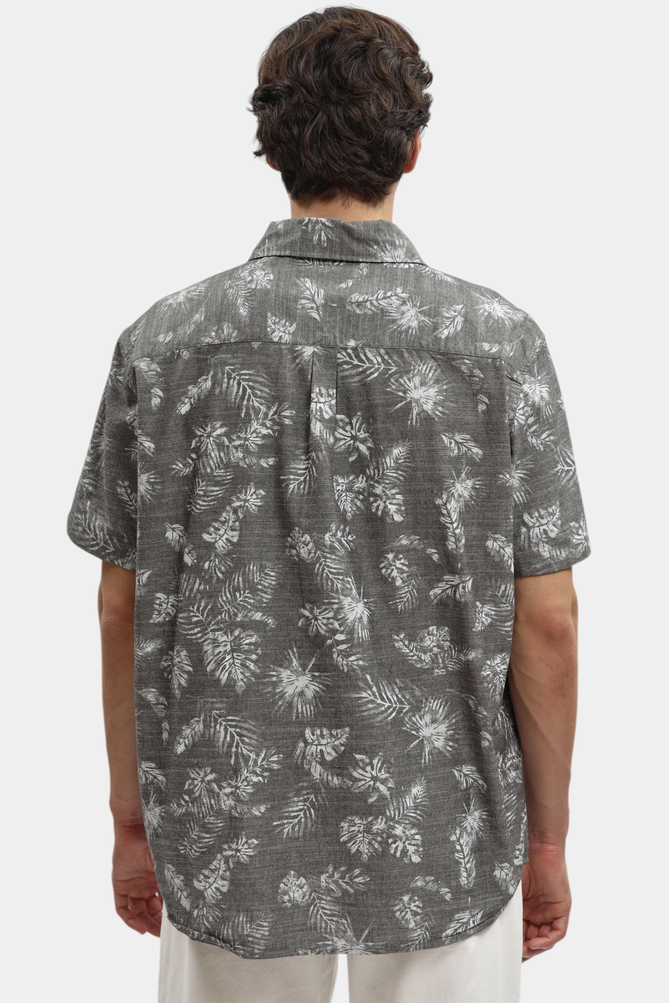 1017850 Рубашка Mustang Серый