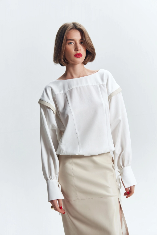 Брюки спортивные Armani Exchange  Молочный