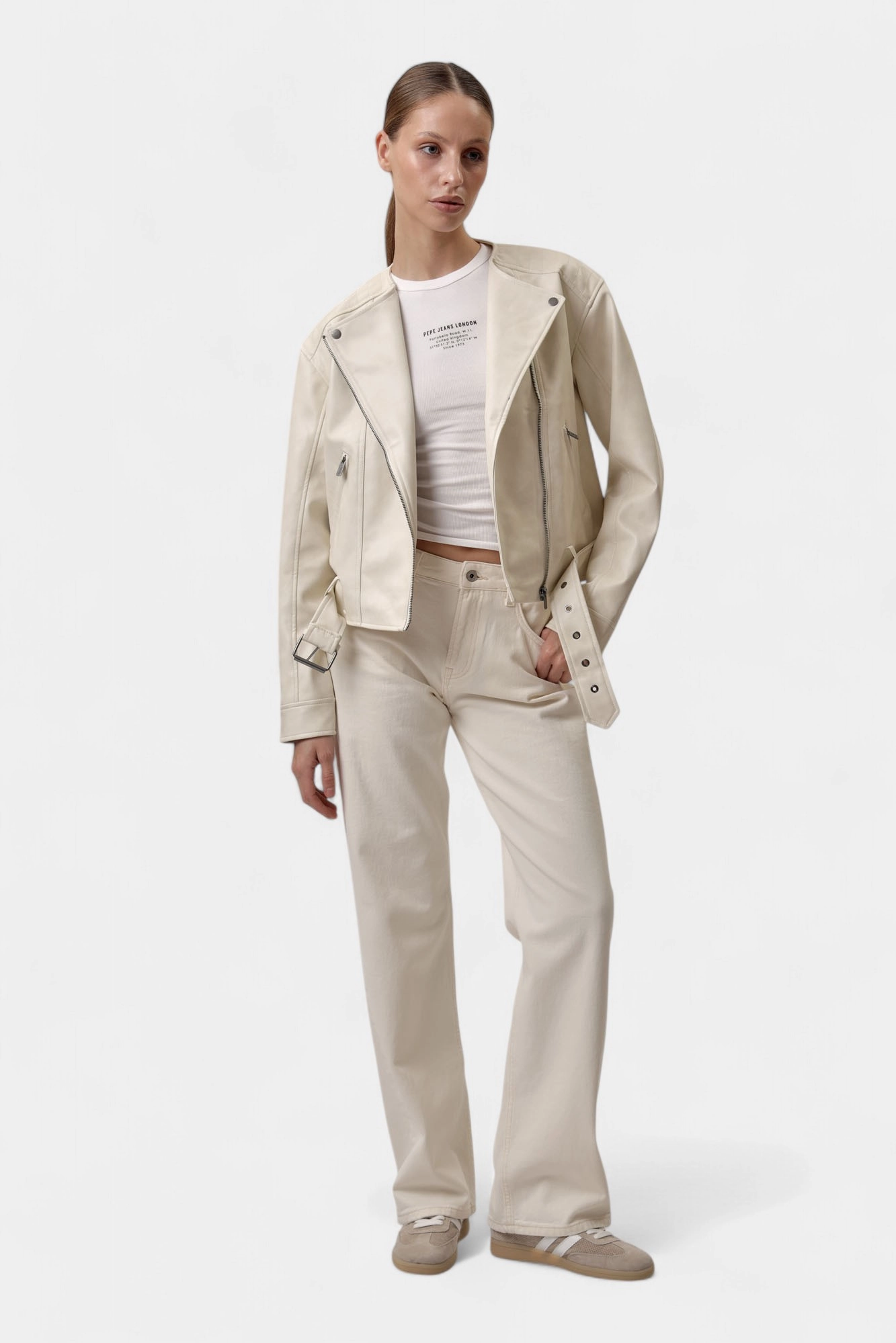 PL402548 куртка экокожа pepe jeans 