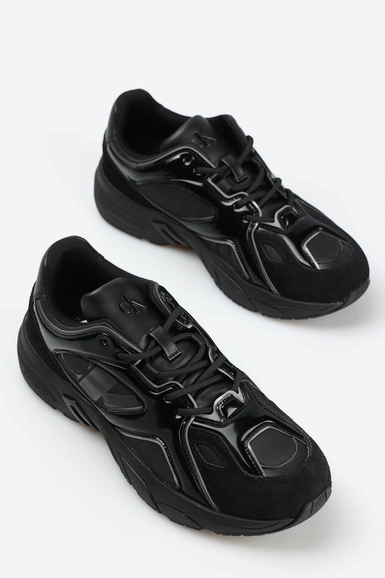 YW0YW01312 Высокие кроссовки Calvin Klein Jeans Черный