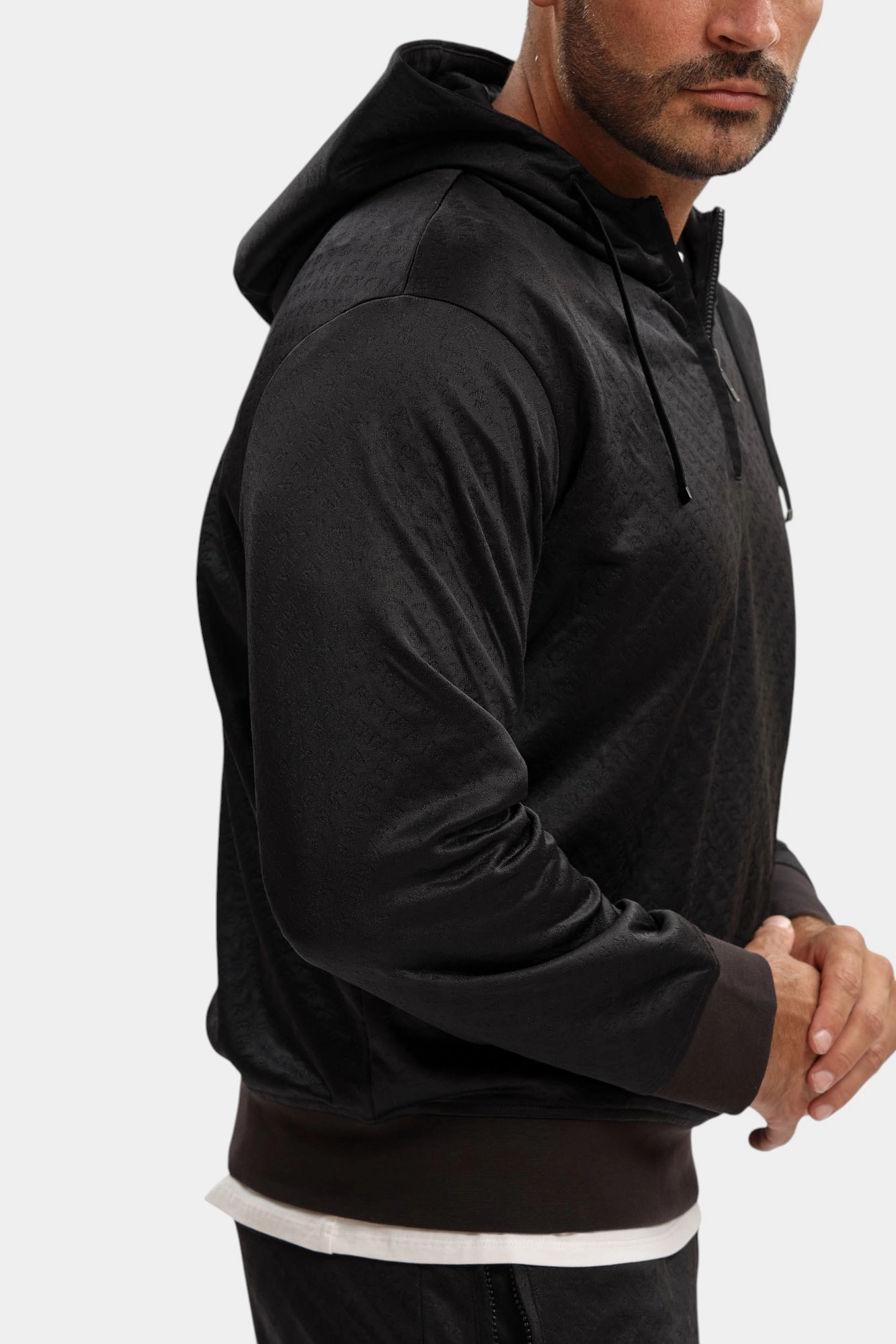 XM001355_AF16259 Толстовка с капюшоном Armani Exchange Черный