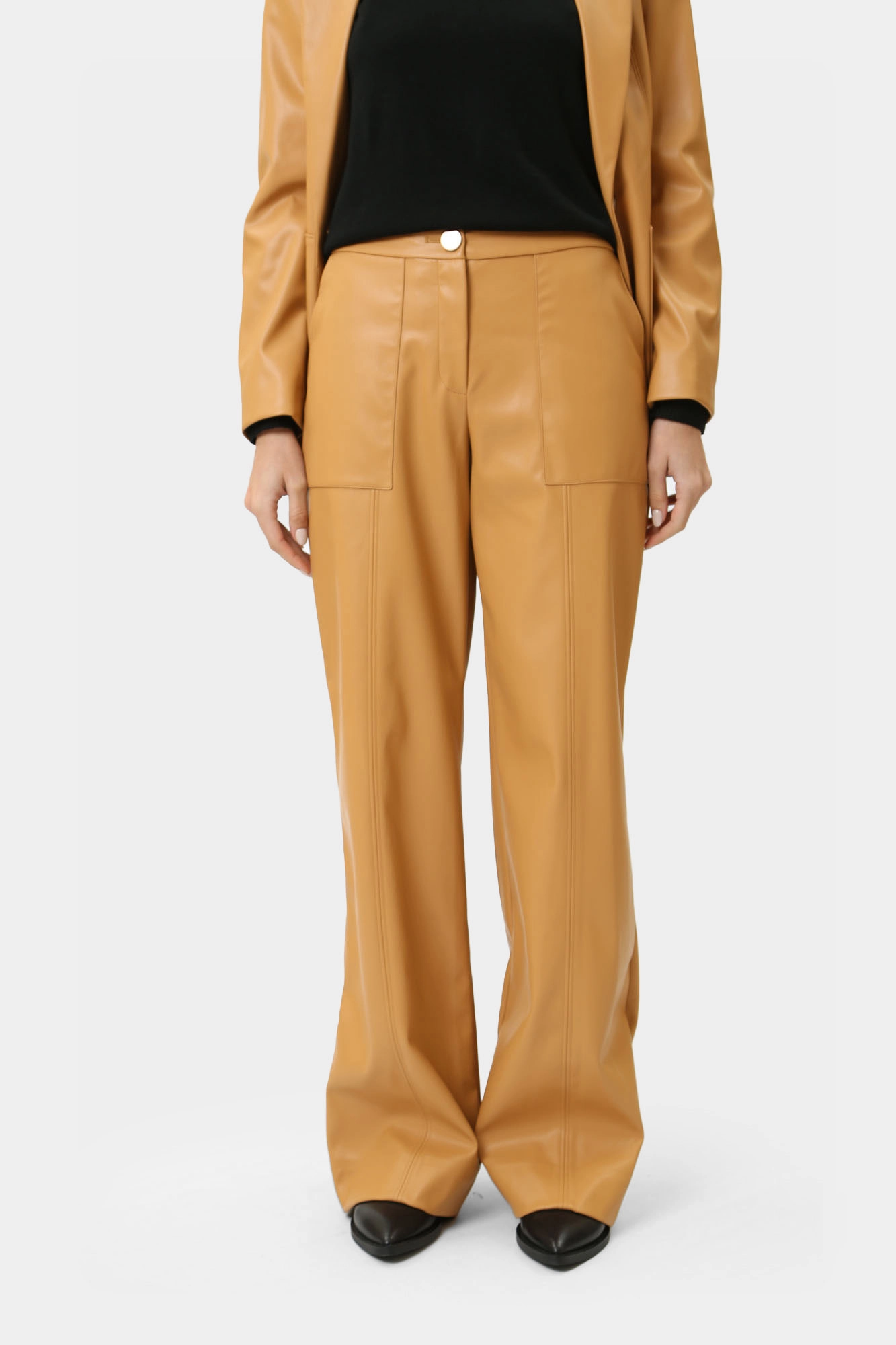 6DYP23_YNNNZ брюки кожаные armani exchange 