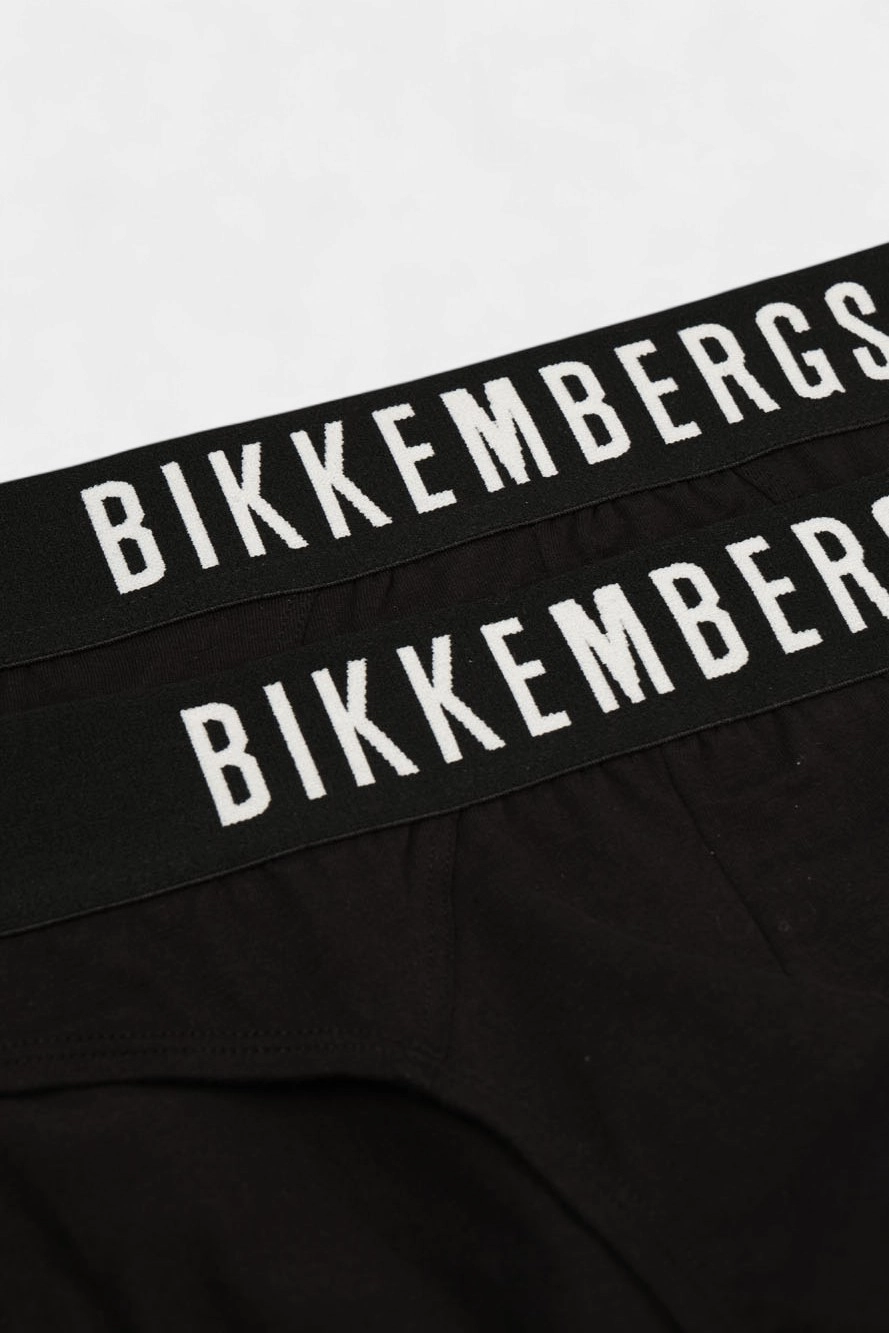 BKK1USP10BI Трусы 2 шт. Bikkembergs Черный