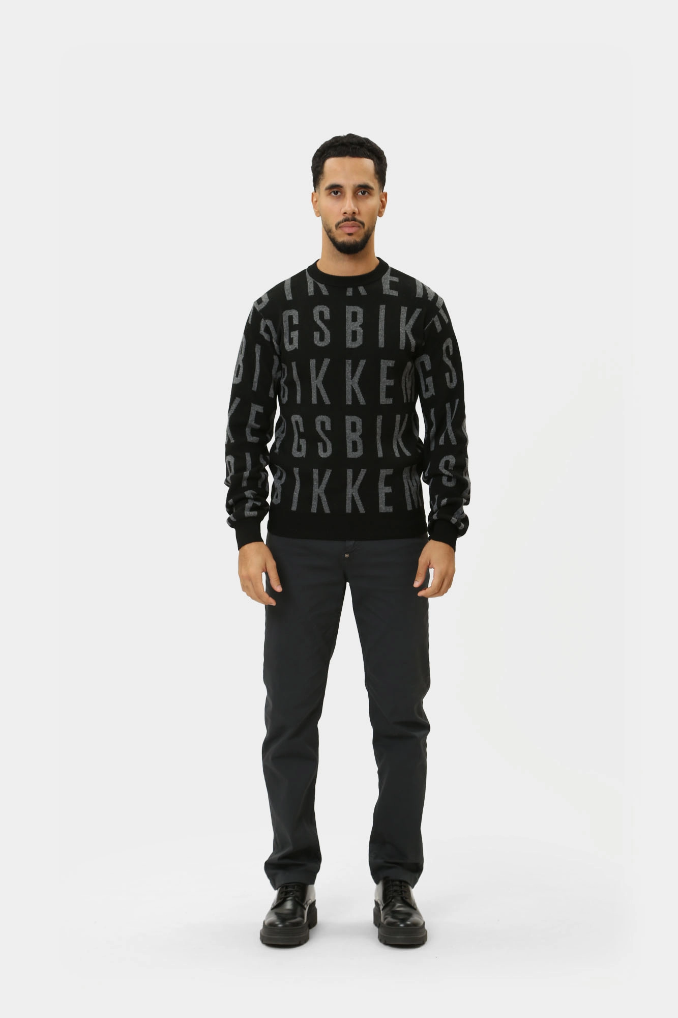 PBMM0377 Джемпер Bikkembergs Черный