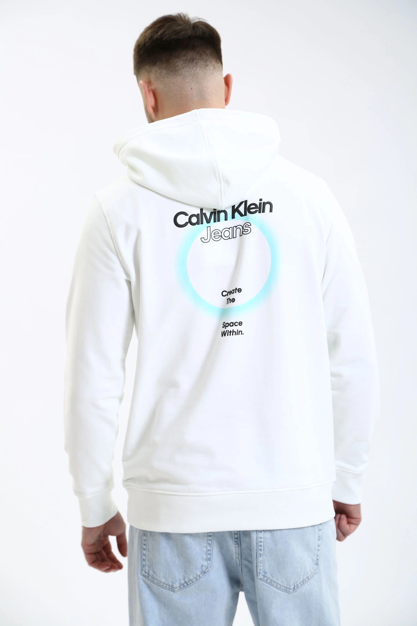 Calvin klein mens hoodie sale clearance