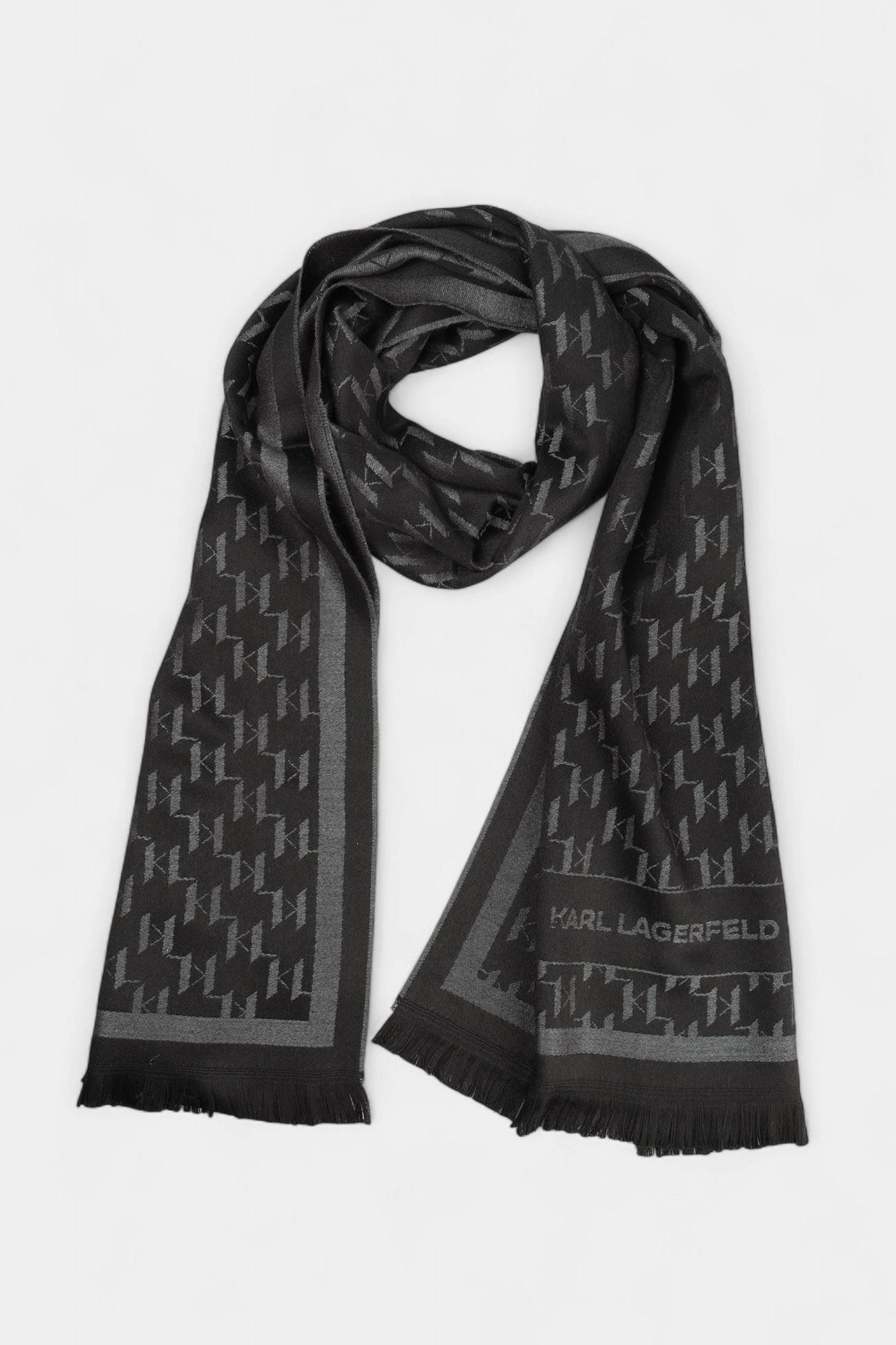 554135_805001 Шарф Karl Lagerfeld Черный