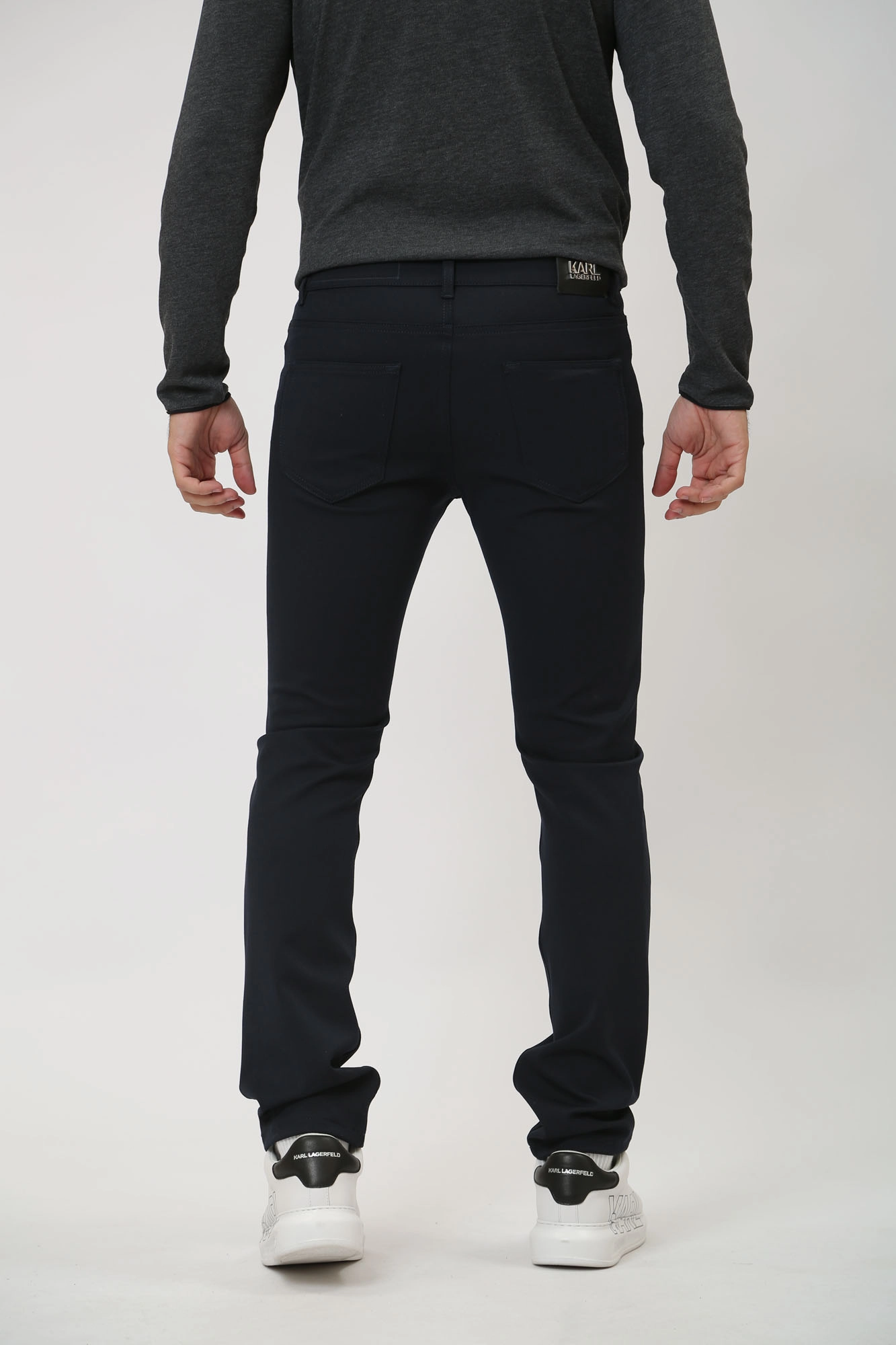 534815_265840 Брюки 5-карманные Karl Lagerfeld Синий