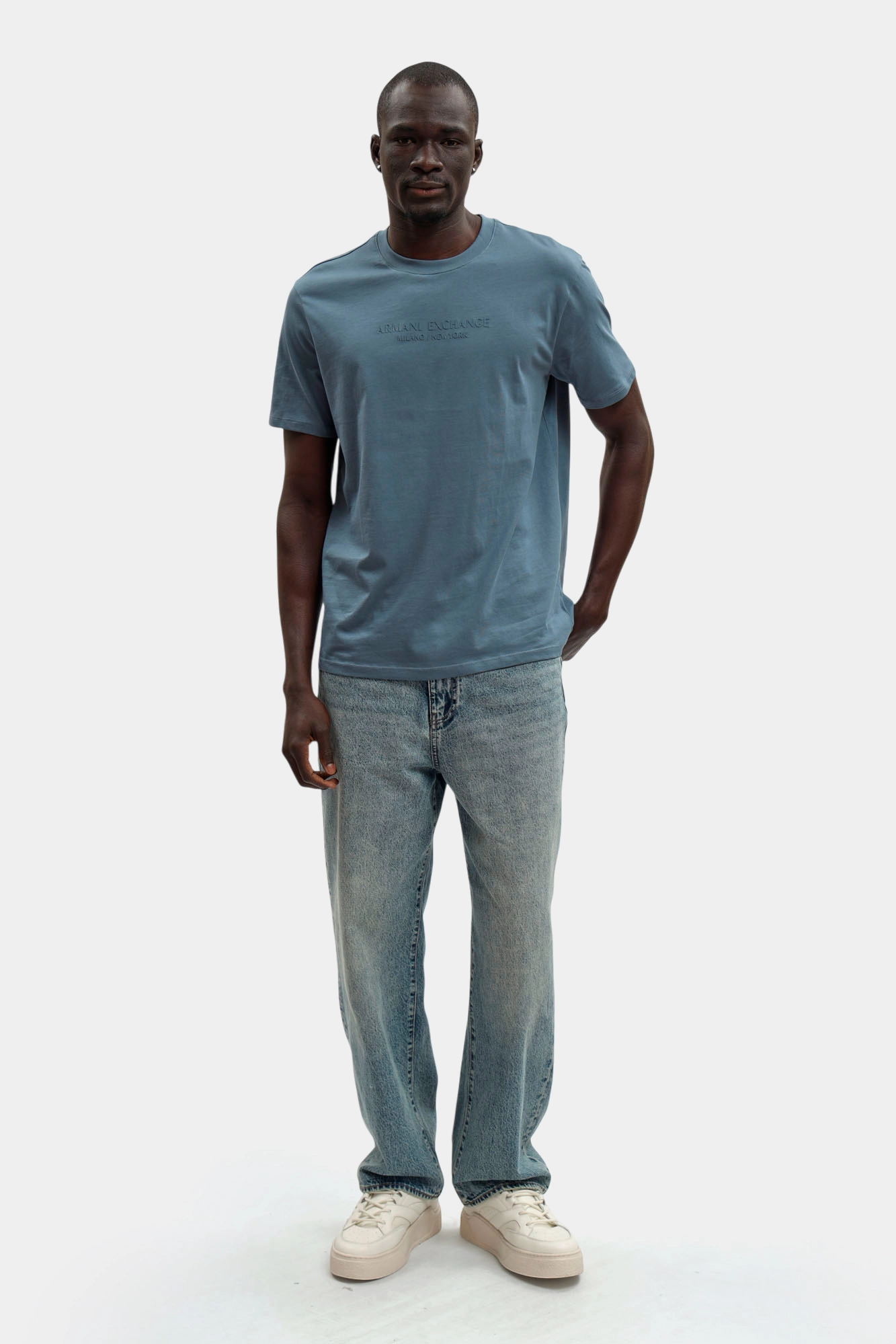 XM001280_AF10361 Футболка Armani Exchange Синий