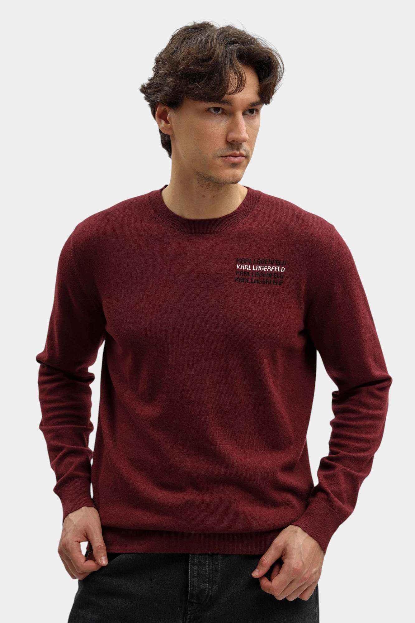 554305_655020 Джемпер Karl Lagerfeld Красный