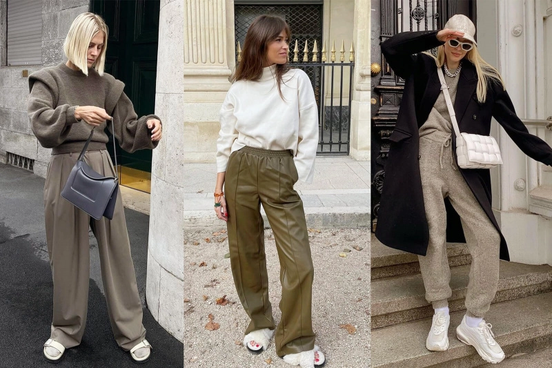 Широкие женские брюки: с чем носить