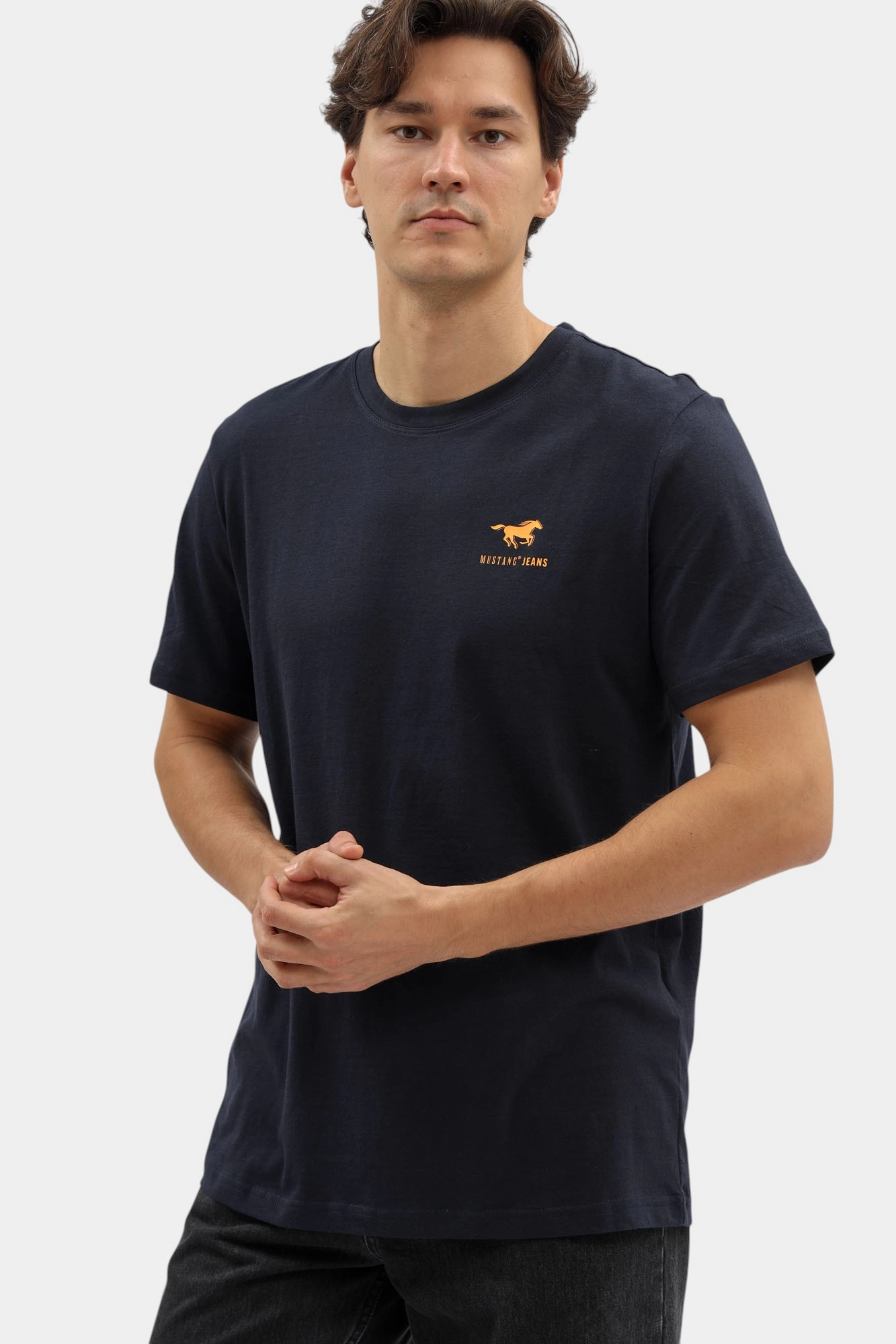 1016866 Футболка Mustang Синий