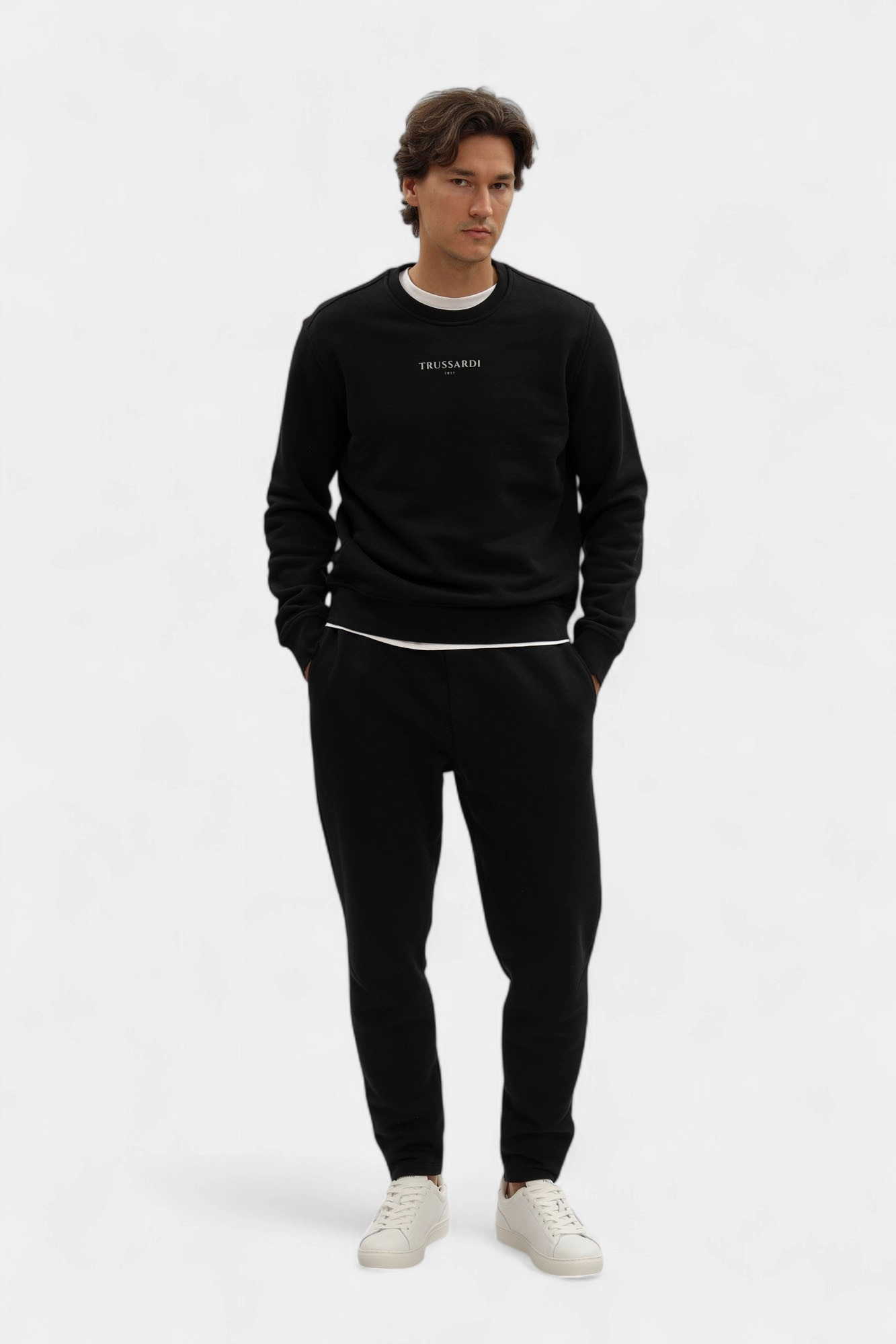 G8158000085N-MF533F01-8083 Свитшот Trussardi Черный