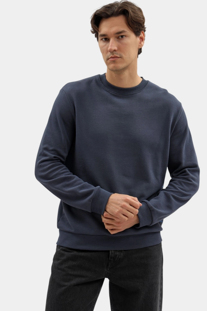 Брюки джинсовые Armani Exchange Хлопок Синий