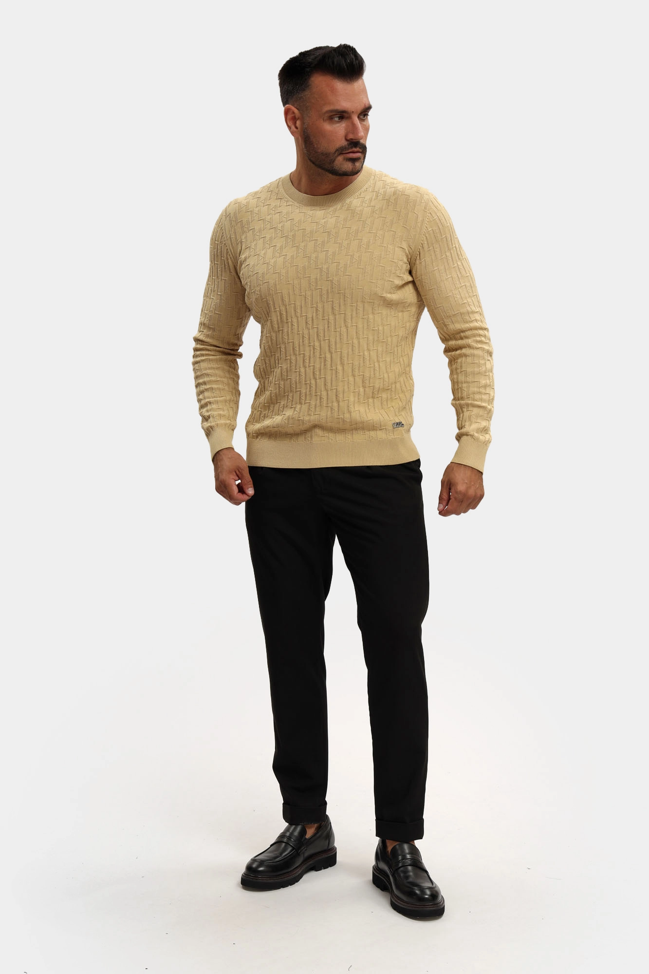 553306_655035 Джемпер Karl Lagerfeld Бежевый