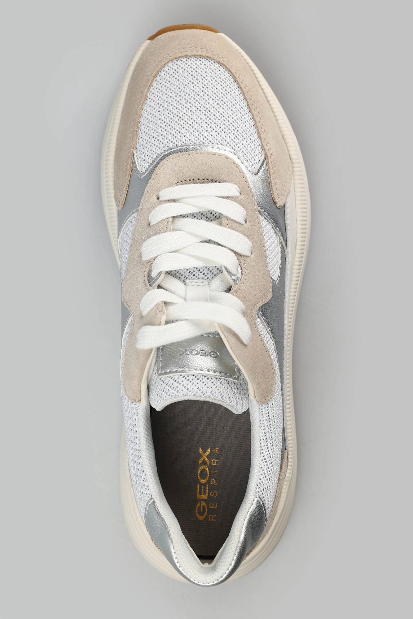 D45UFB01422C Кроссовки Geox Белый