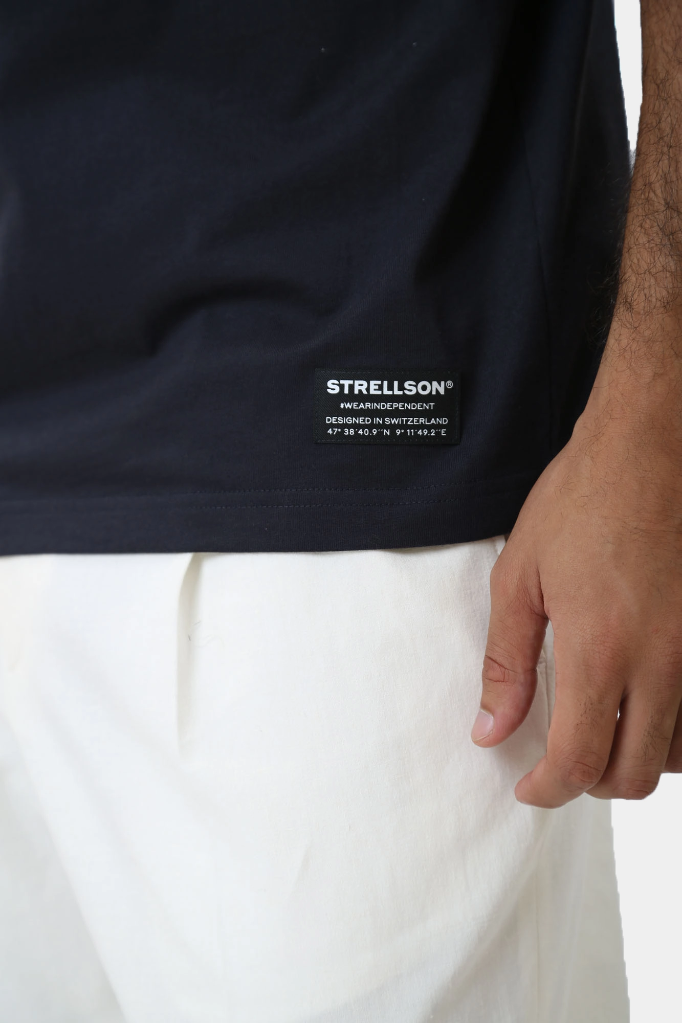 30042486_10015409 Футболка Strellson Синий