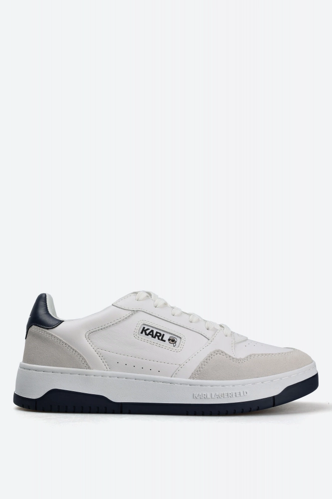 Поло  Karl Lagerfeld Хлопок Белый