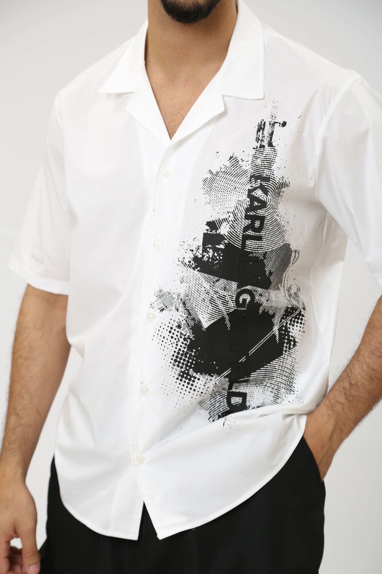 542600_605942 Рубашка Karl Lagerfeld Белый