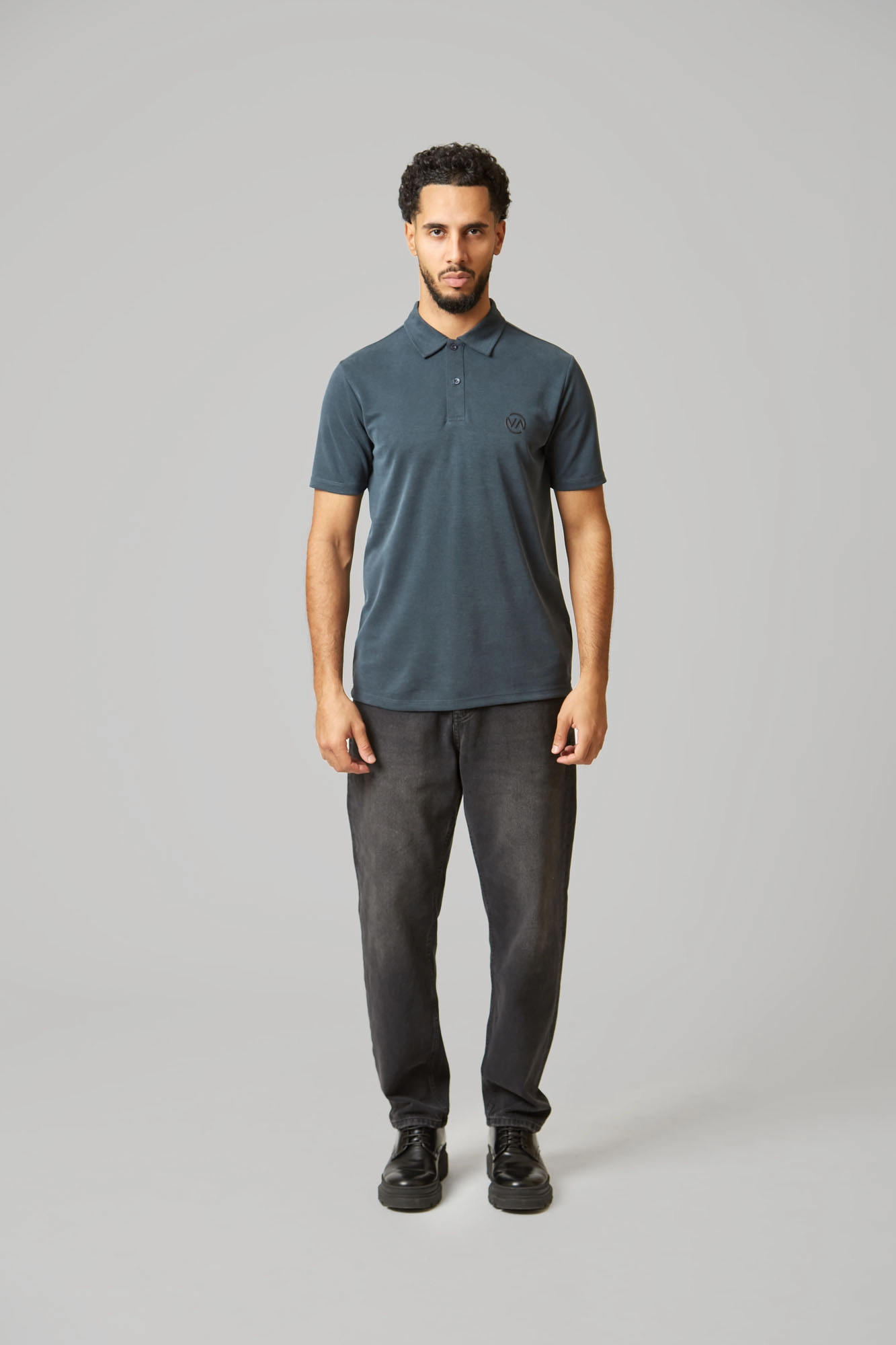 VM-ERK-53-311 Поло Van Mich Черный