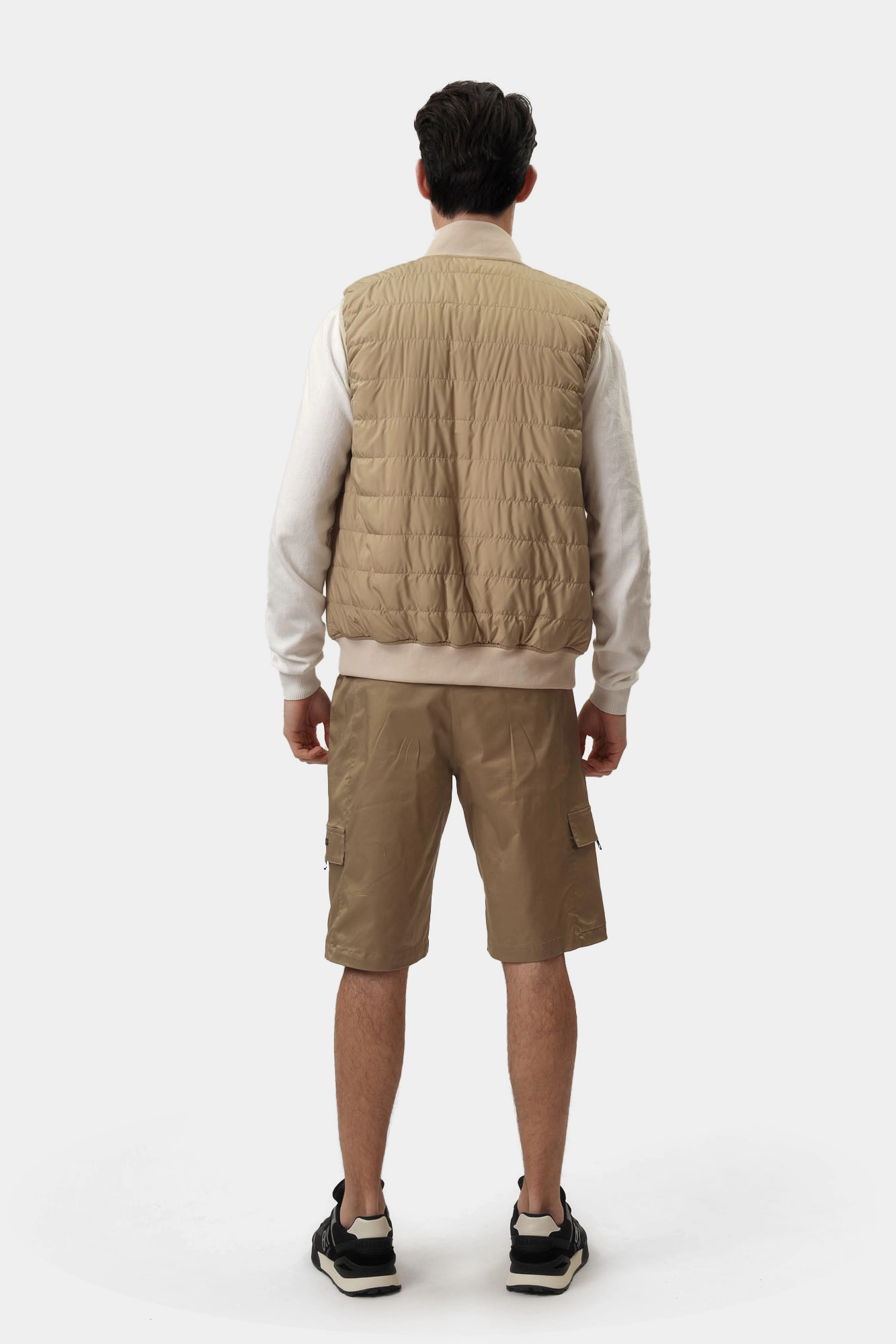 BMG0765 Жилет Bikkembergs Бежевый