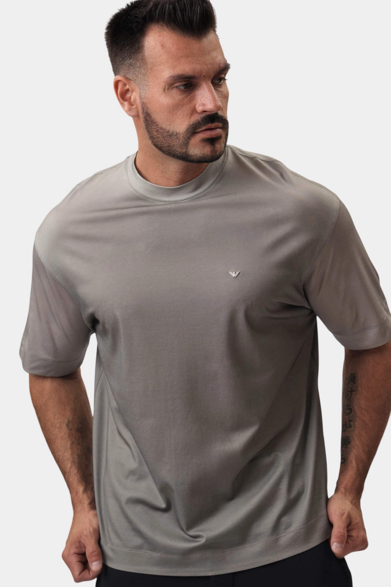 EM001116_AF10017 Футболка Emporio Armani Серый
