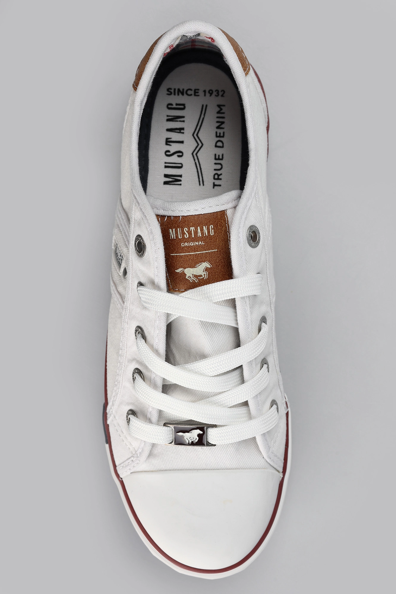 1099-310 Кеды Mustang Белый