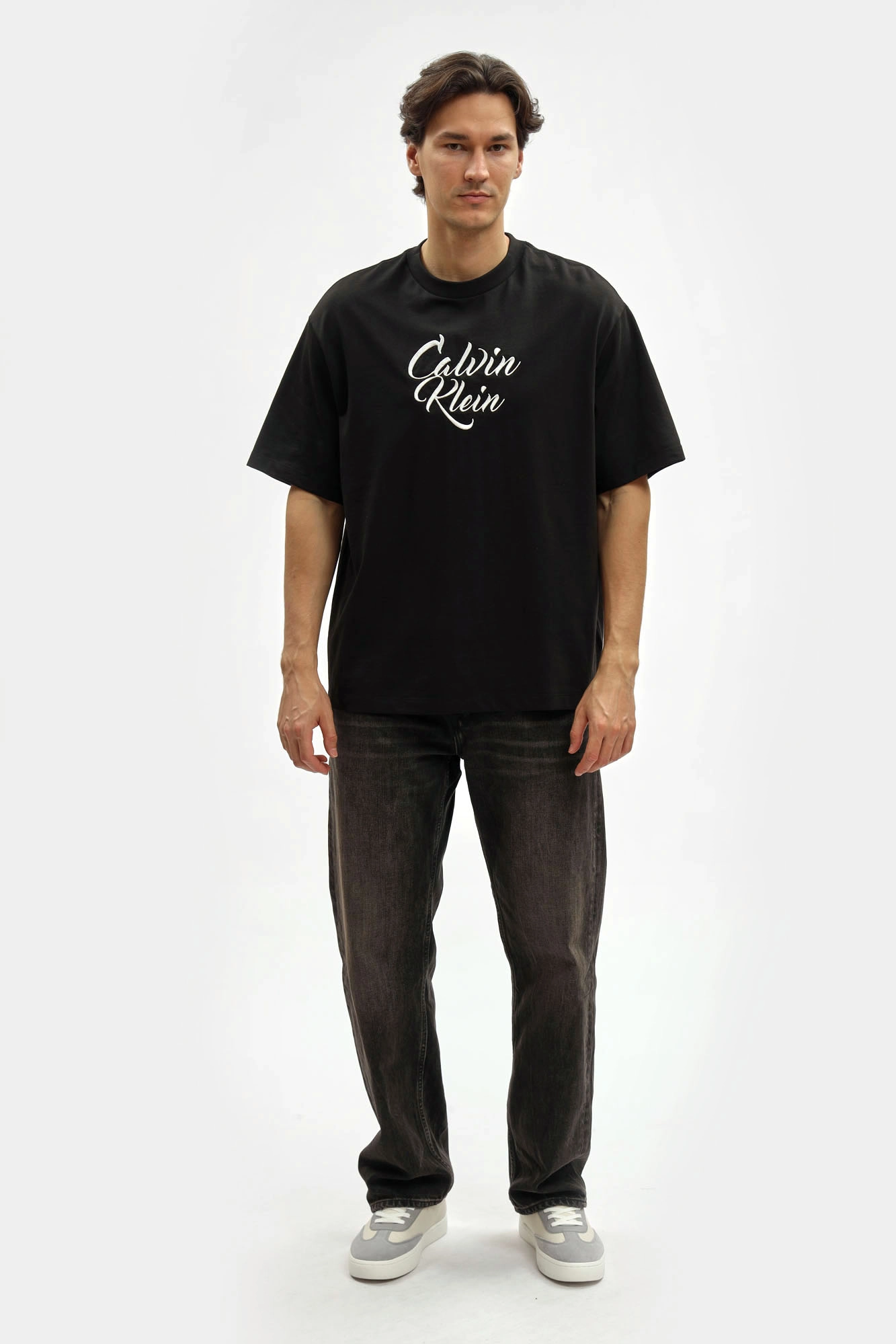 LV04RD801G Футболка Calvin Klein Jeans Черный