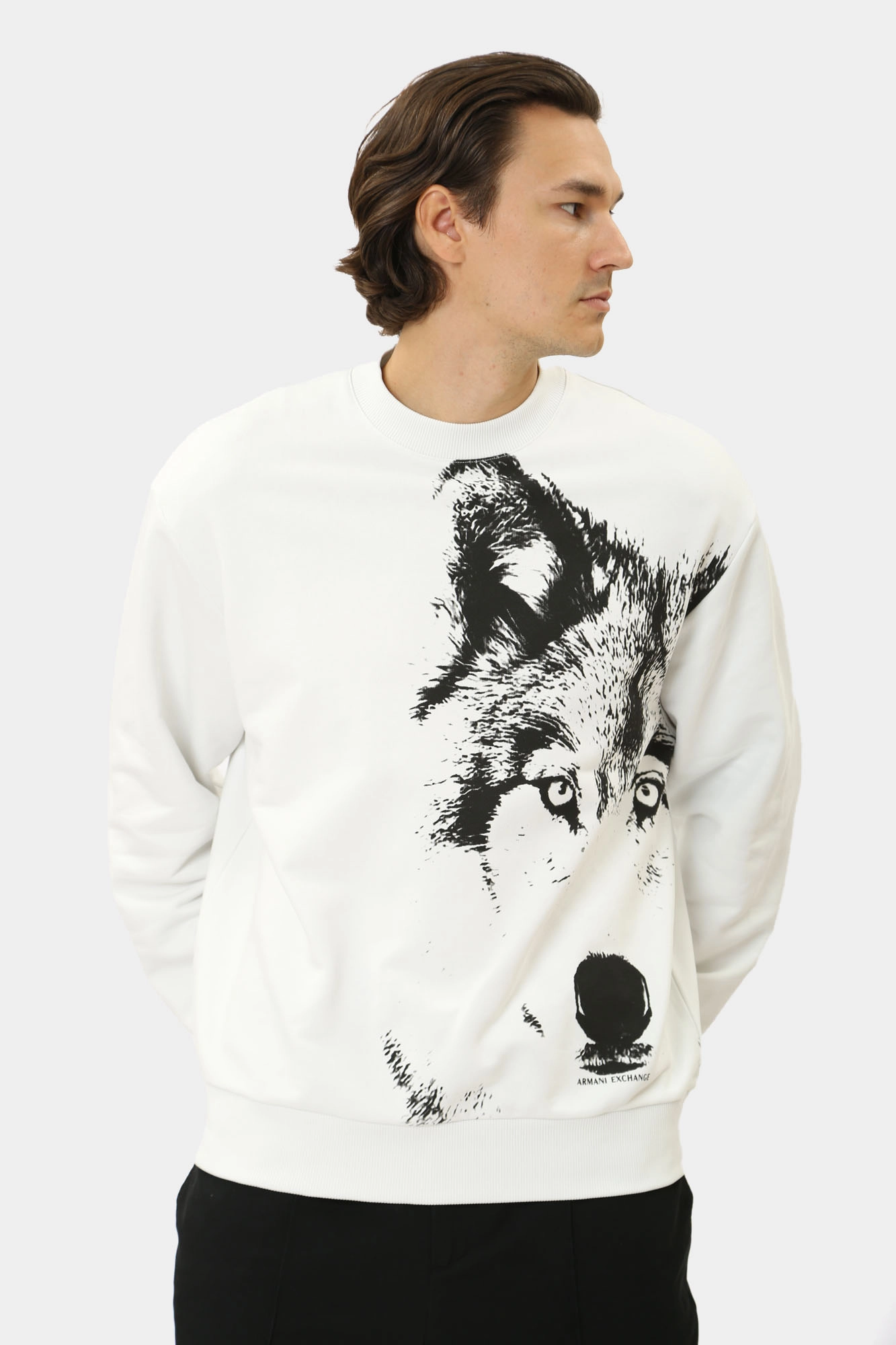 XM000042_AF10858 Свитшот Armani Exchange Белый