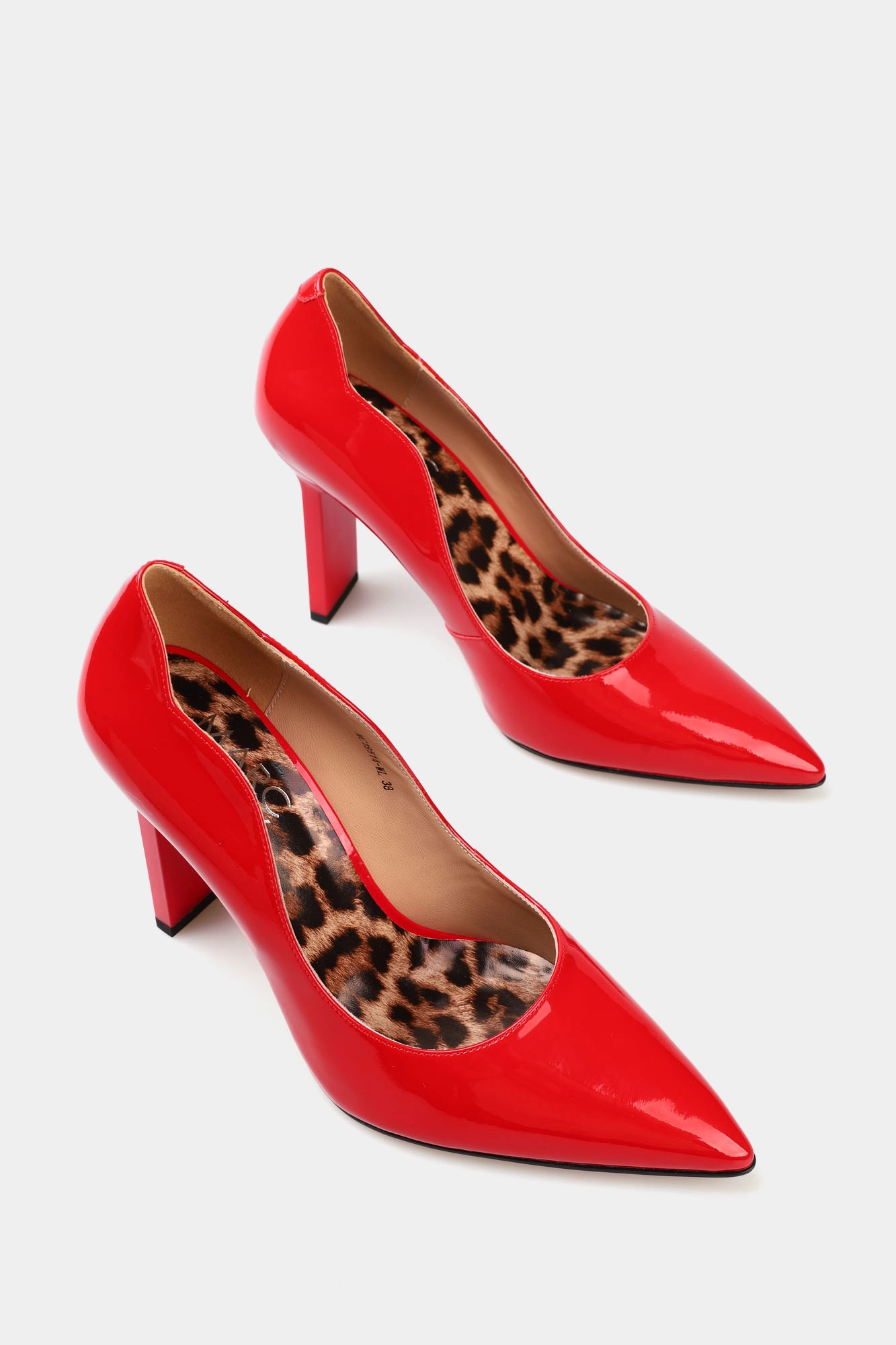 MC18514 Лодочки Marc Cony Красный