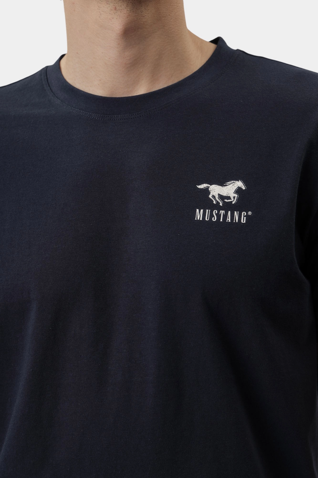 1016265 Футболка Mustang Синий
