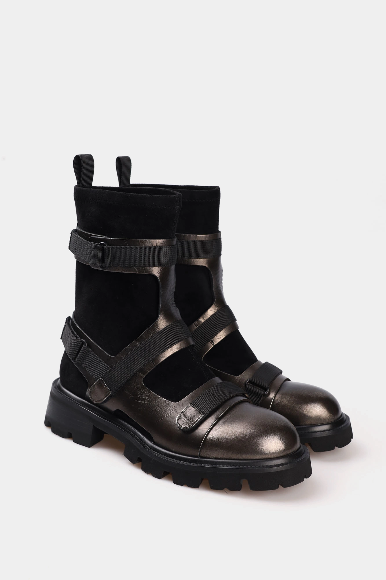 W0003T-8D Ботинки Graciana Серебряный