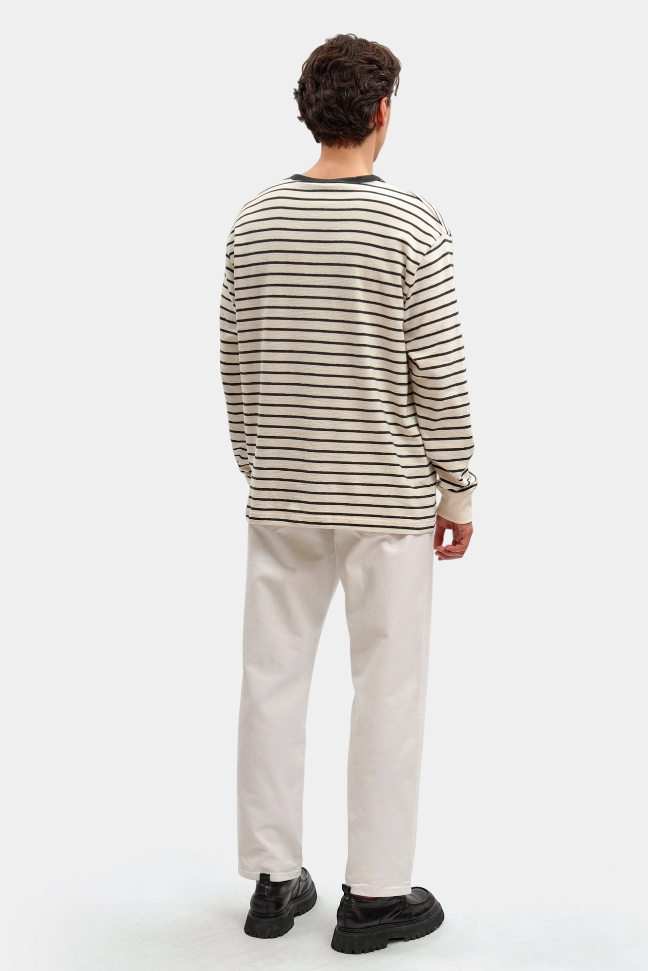 1017405 Лонгслив Mustang Белый