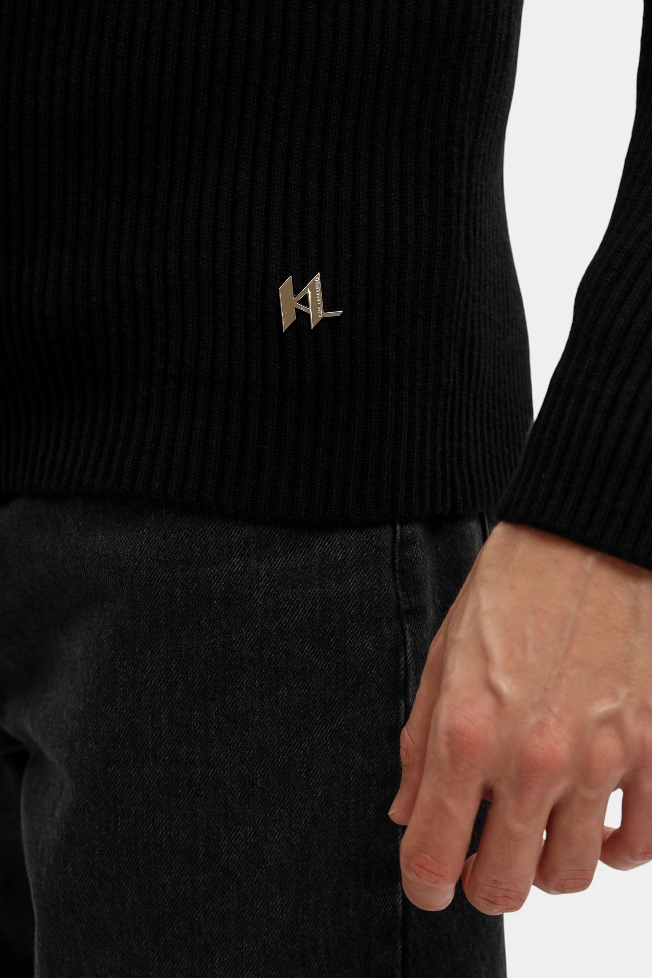 554305_655016 Кардиган Karl Lagerfeld Черный