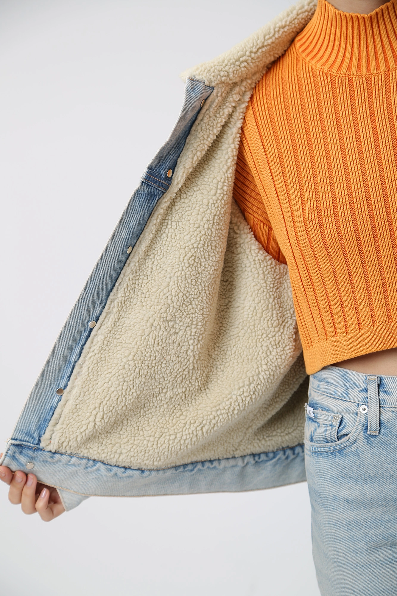 J20J221847 куртка джинсовая calvin klein jeans 