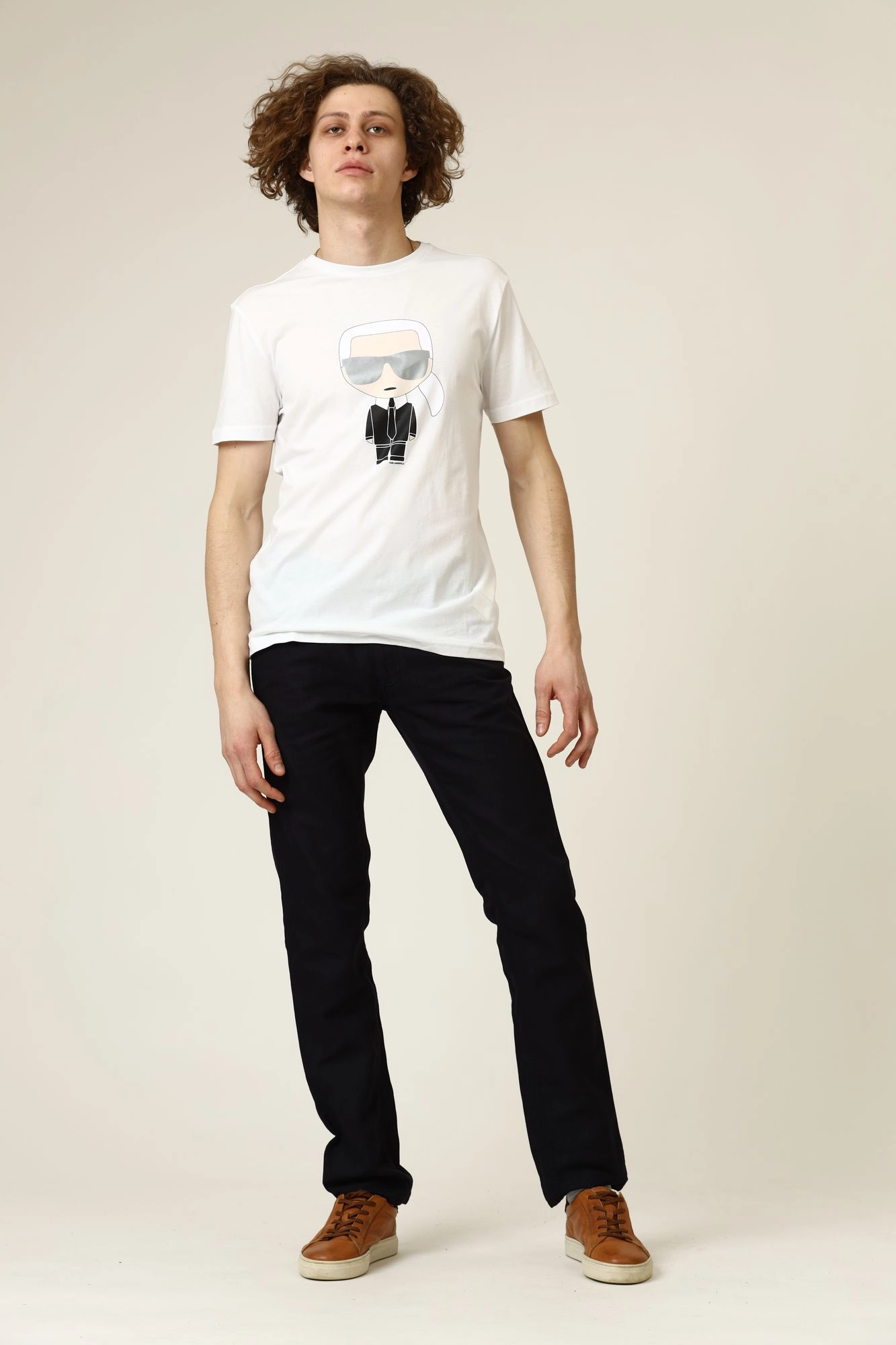 511251_755061 Футболка Karl Lagerfeld Белый