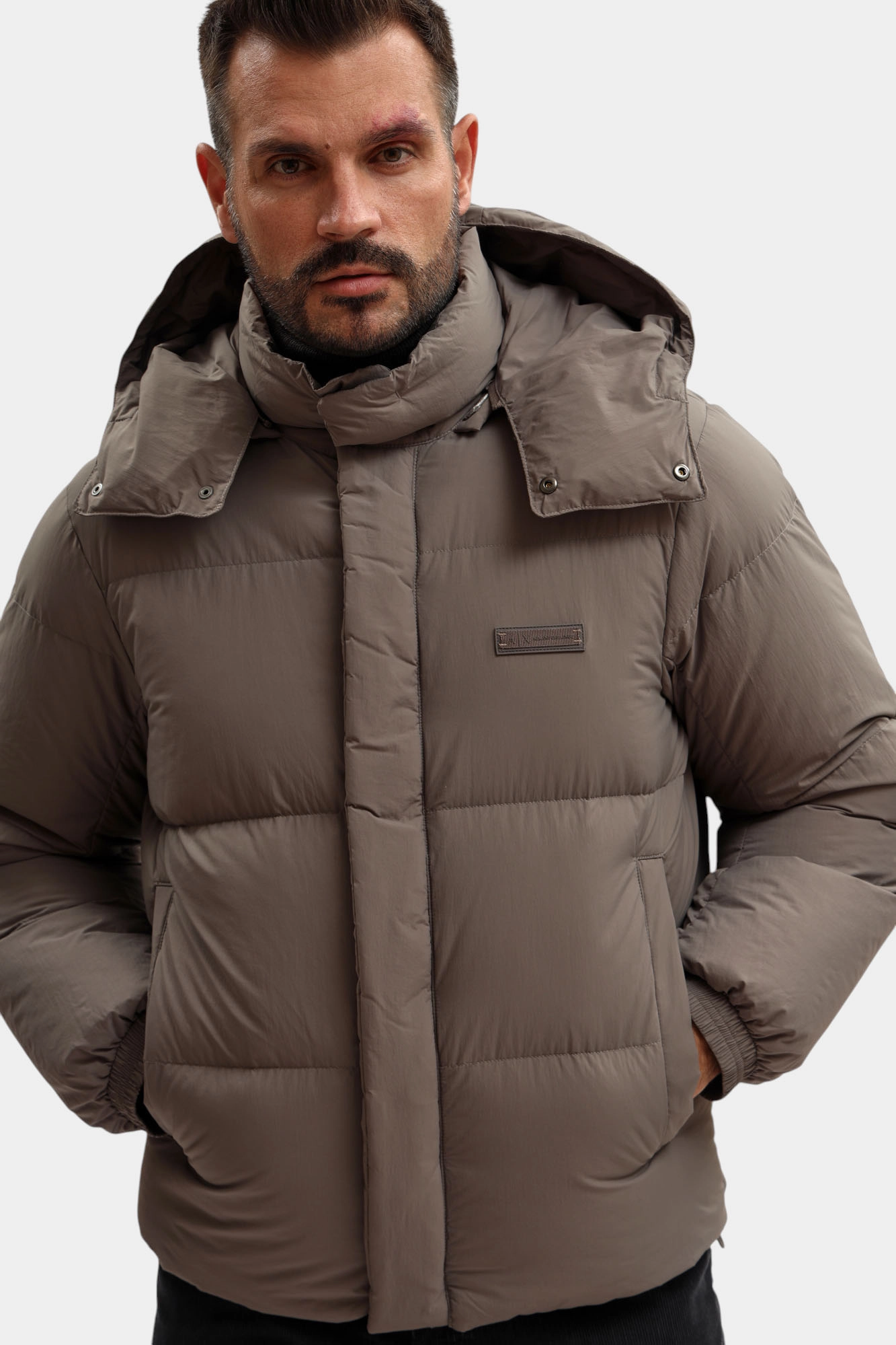 XM001098_AF16340 Куртка Armani Exchange Серый