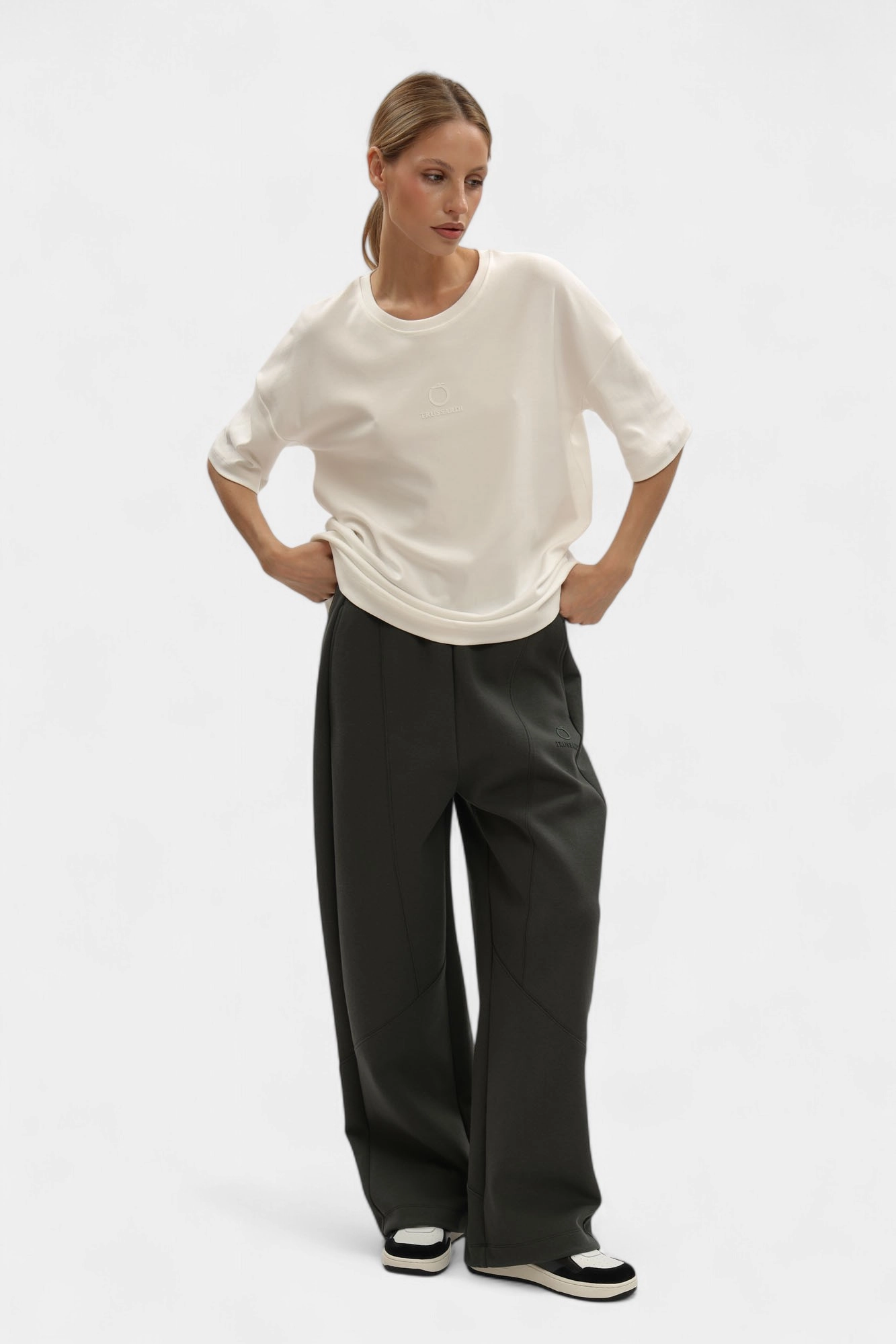 P8056000014N-WP155F04-822H брюки спортивные trussardi 