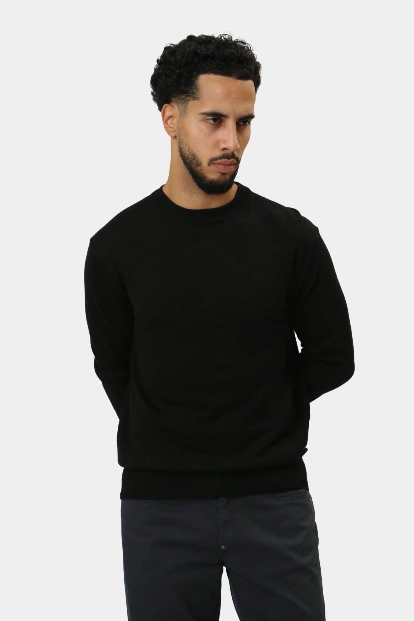 BMM0383 Джемпер Bikkembergs Черный