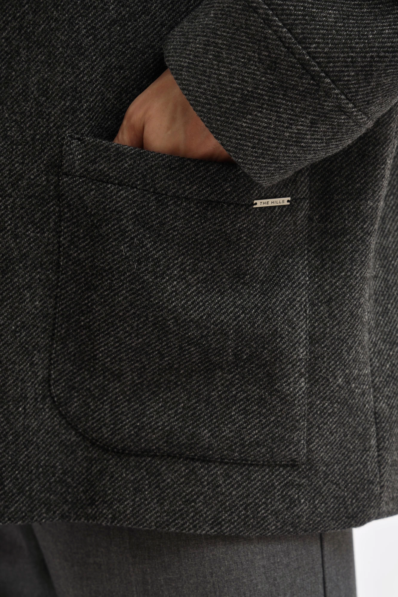 M-261-TH-56-0308 Пальто The Hills Черный