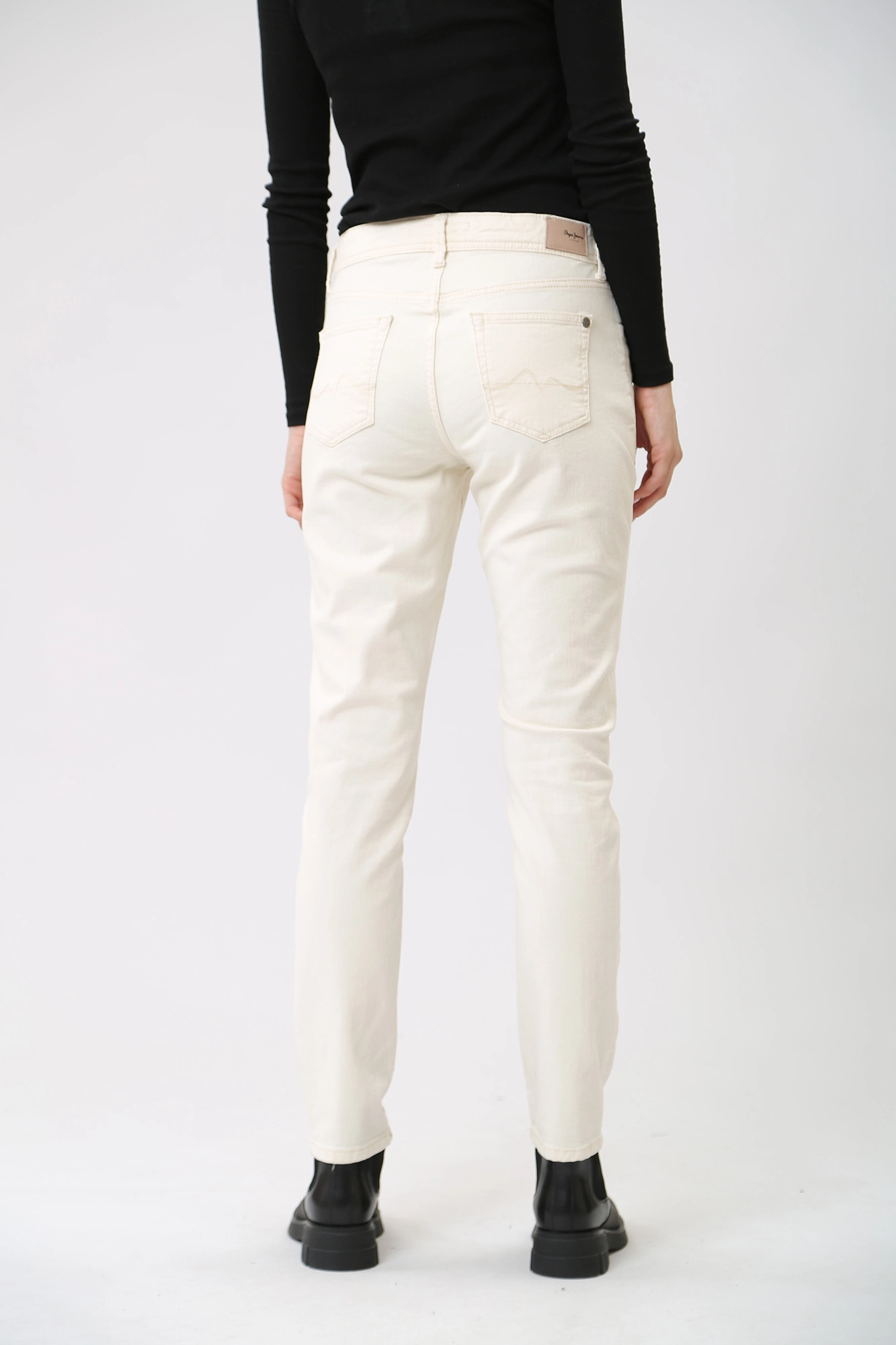 PL204591WI5 джинсы tapered jeans hw  pepe jeans 