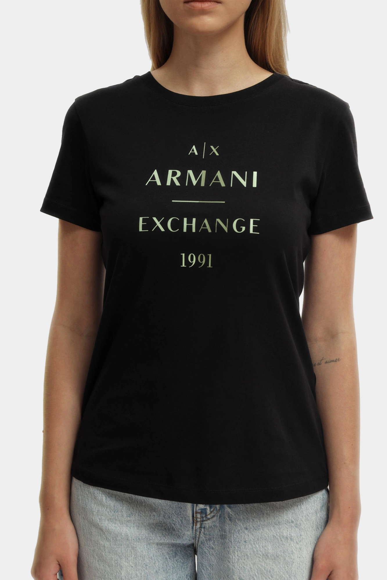 XW000522_AF17172 футболка armani exchange 