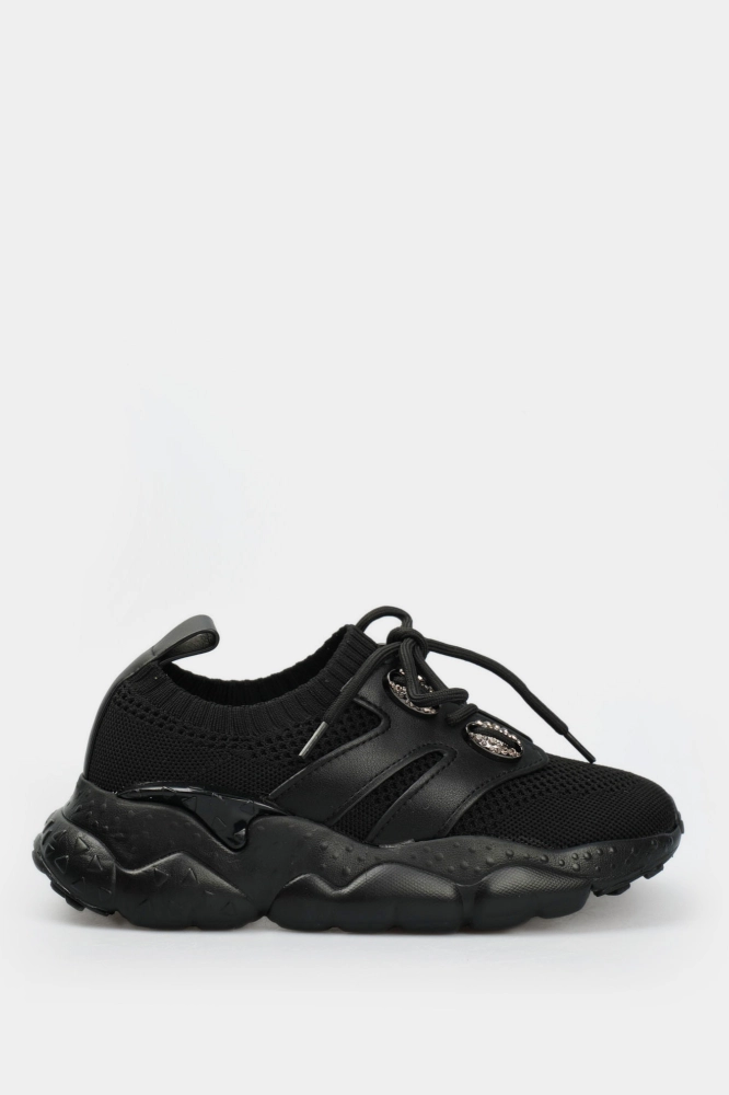 Джинсы широкие Karl Lagerfeld Хлопок Голубой