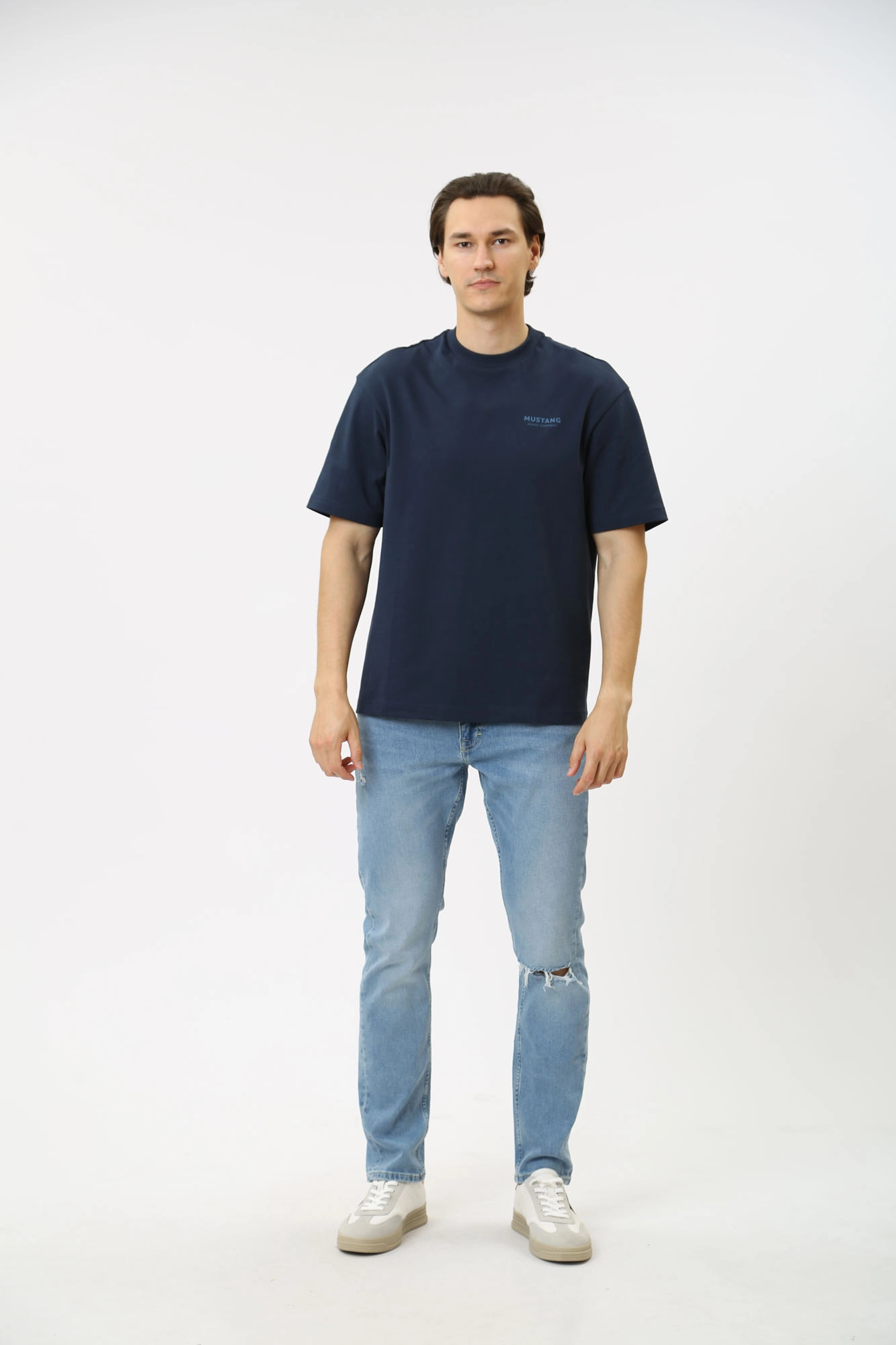 1015125 Джинсы Oregon Slim Mustang Синий