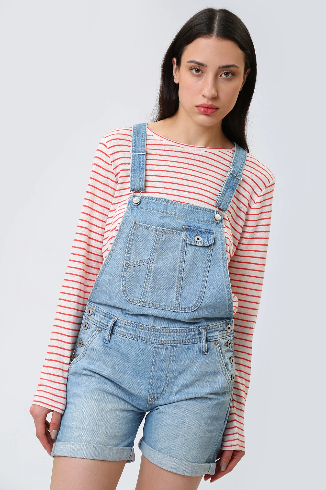 PL230445 комбинезон джинсовый pepe jeans 