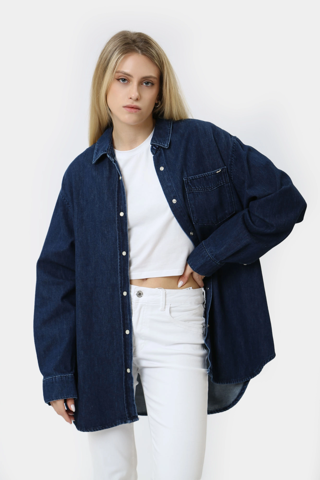 61126-15689-082 рубашка с длинным рукавом ltb 